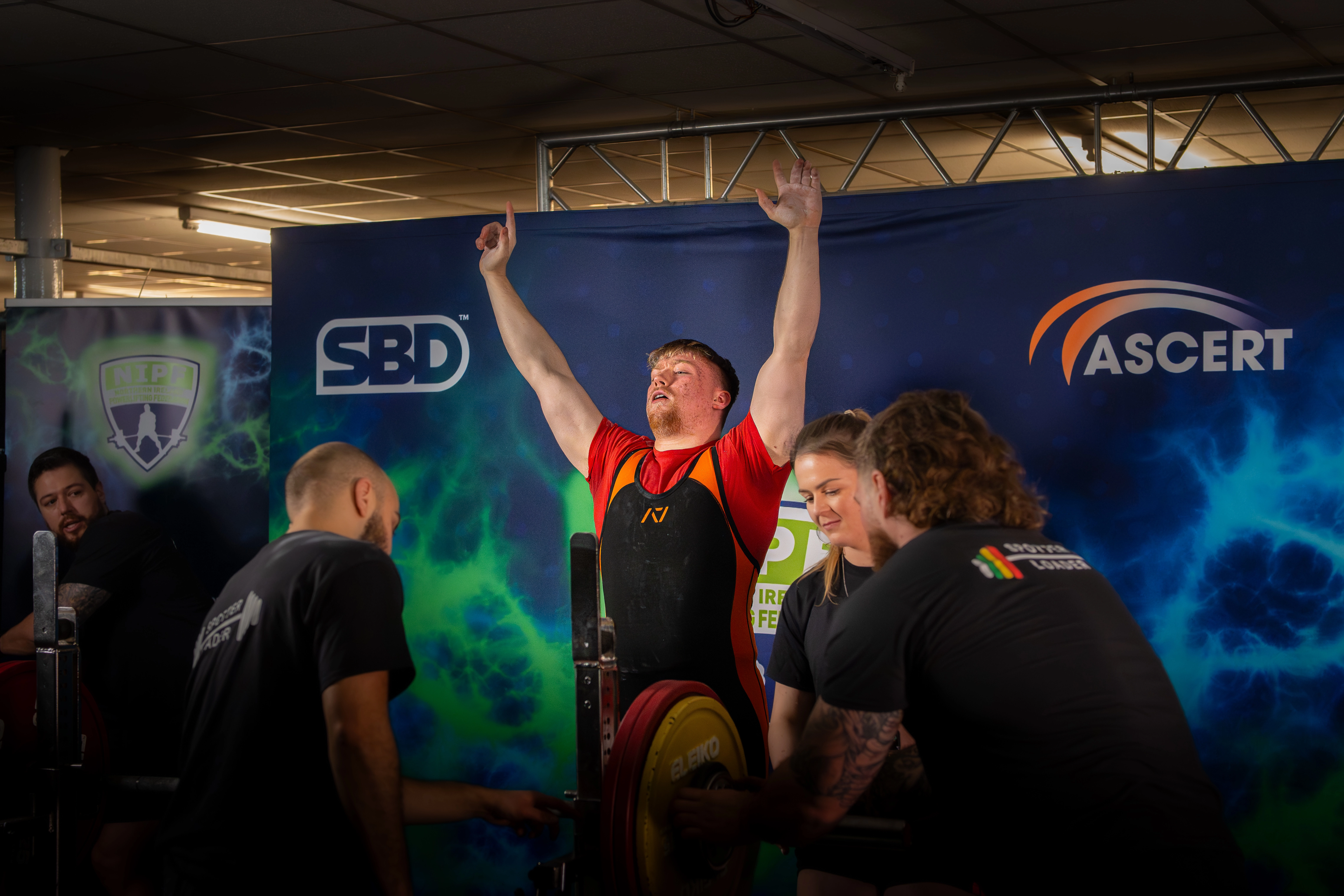Aidan Connealy competing for Northern Ireland